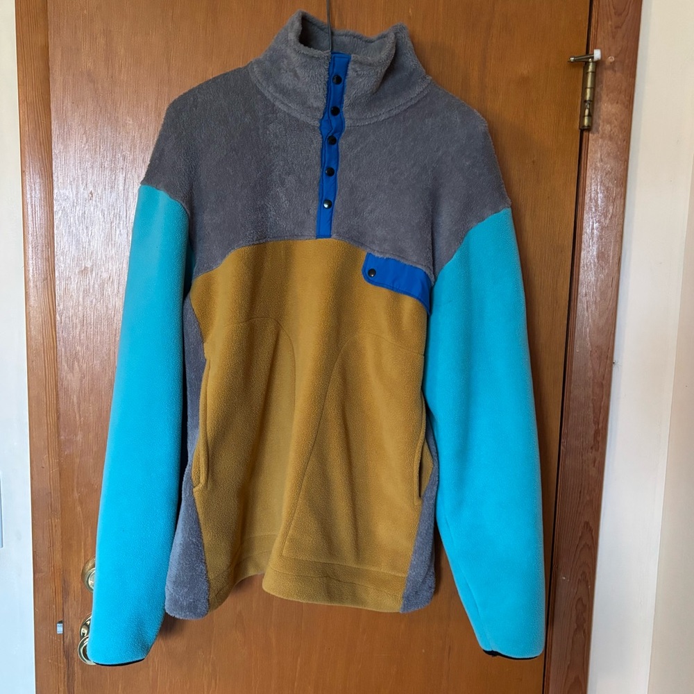Custom XL Sambob Fleece Snap T Pullover